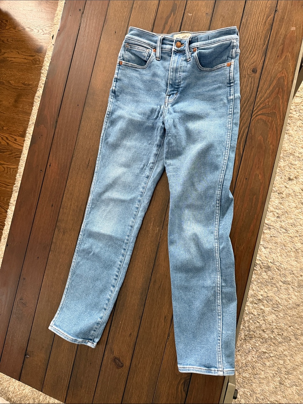 Madewell Stovepipe Jeans Size 24